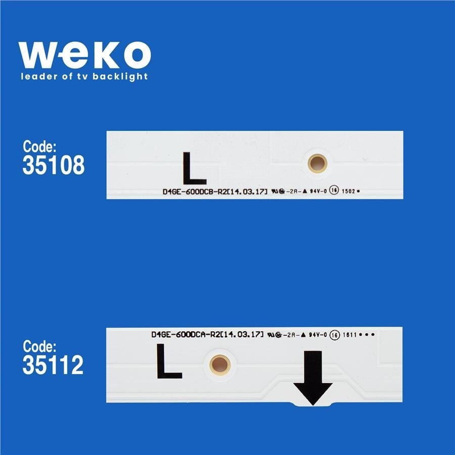 Wkset-5506 35108X7 35112X7 Samsung_2014Svs60f_3228 14 Adet Led Bar