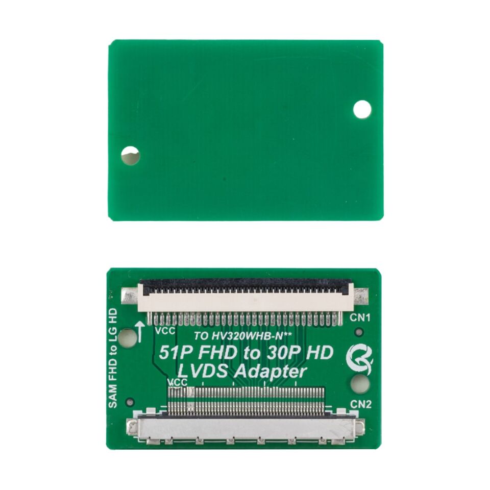 Lcd Panel Flexi Repair Kart 51p Fhd To 30p Hd Lvds To Fpc Sam Fhd To Lg Hd QK0807B