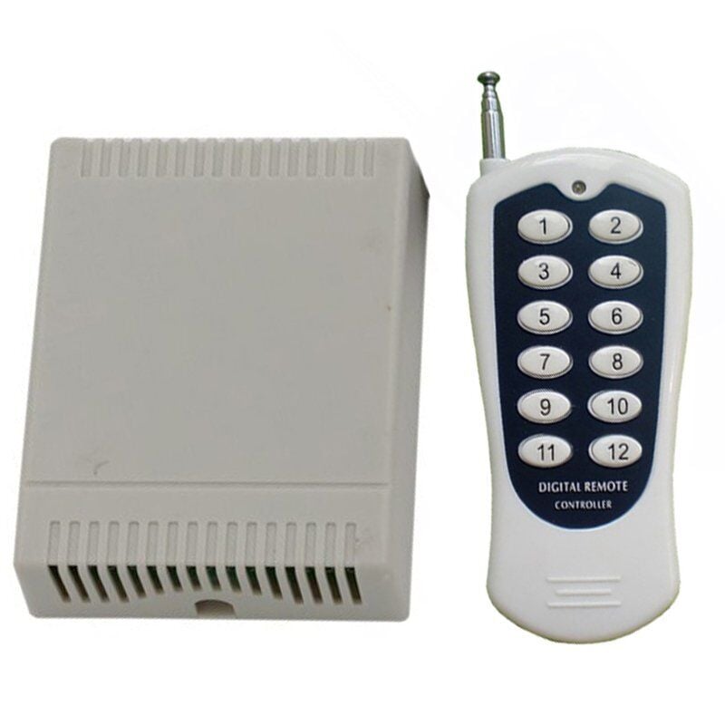 Weko 12 Volt 433 Mhz 12 Kanallı Alıcı Verici Garaj Kumandası Devresi