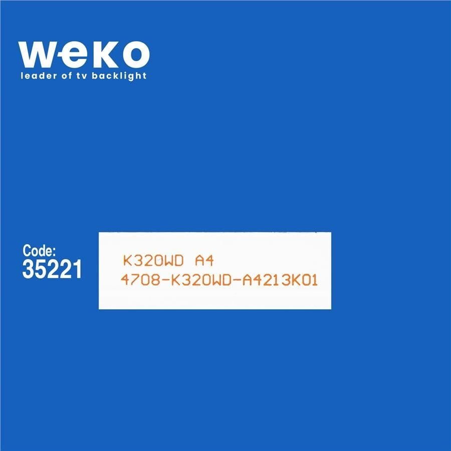 Wkset-5578 35221X3 K320wd A4 4708-K320wd-A4213K01 3 Adet Led Bar