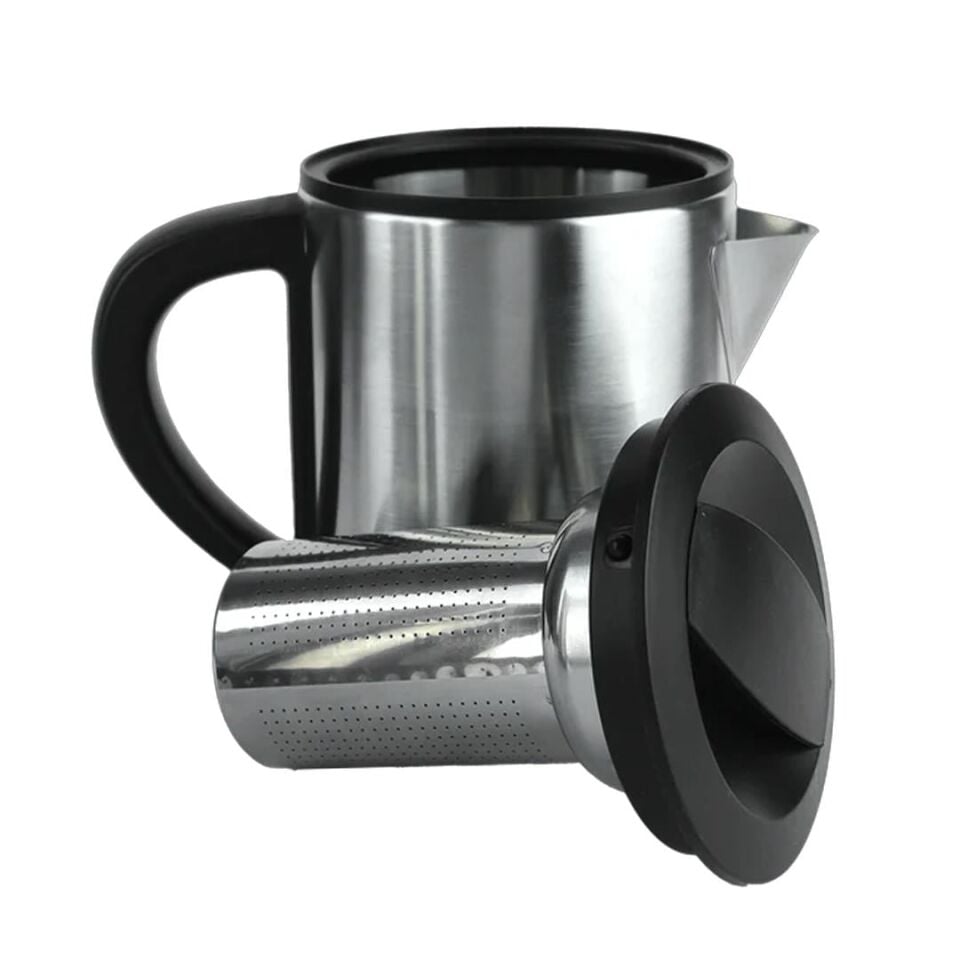 Crown CRW-2201 1800W 1.8 - 0.8 Litre Çelik Hazneli Çaycı