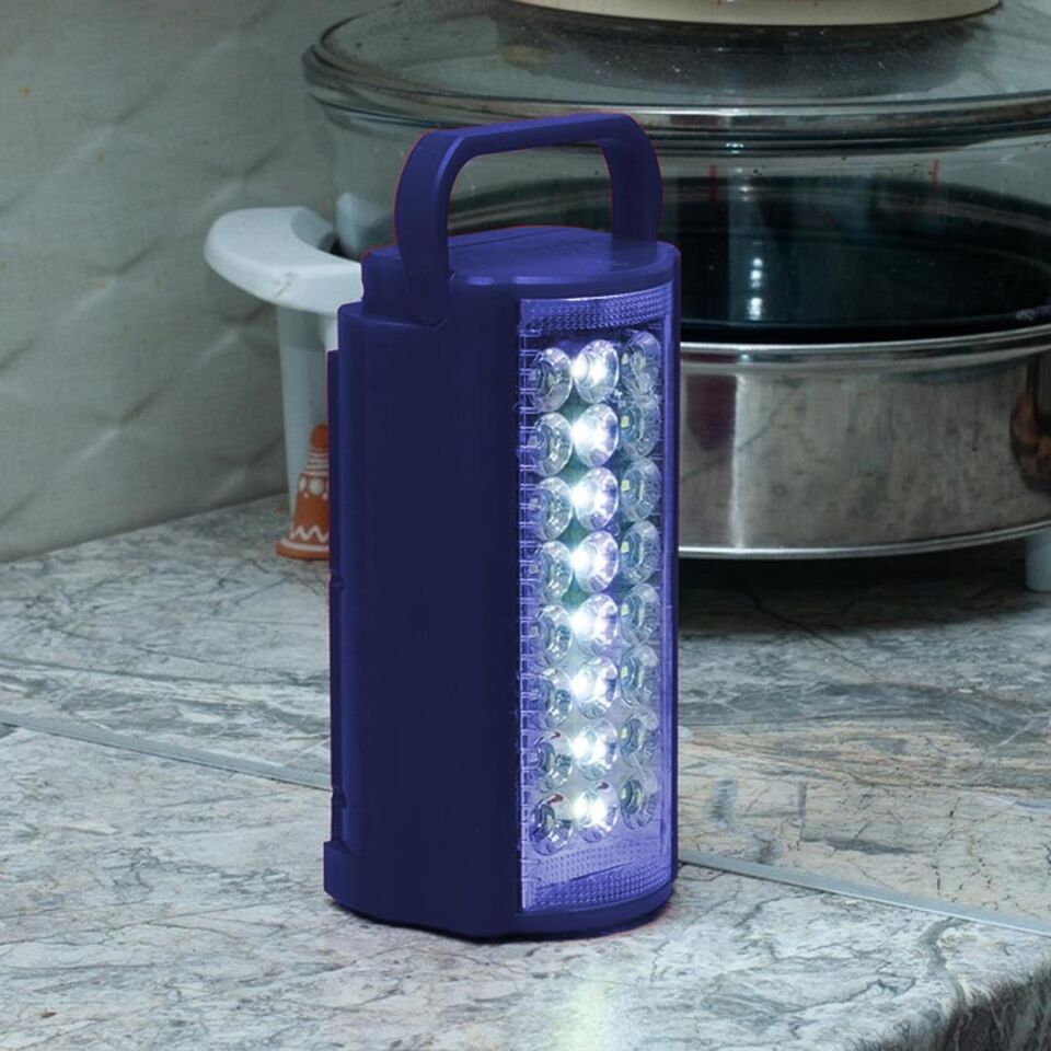 Kinsach KS-824 24 Ledli Şarjlı Çok Fonksiyonlu Güçlü Işıldak