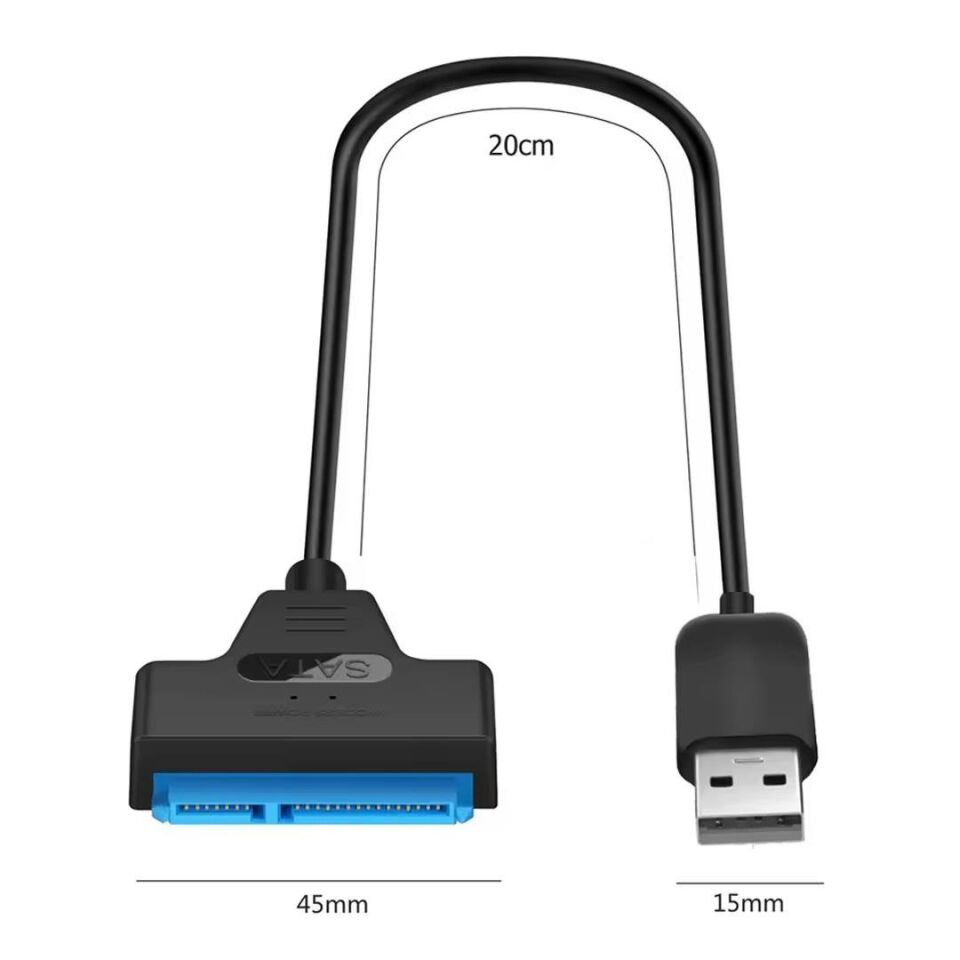 Powermaster SSD HDD Sata Data TO USB3.0 2.5'' Harddisk Kablo