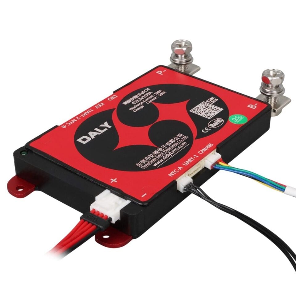 DALY LFP 4S 12V 100A LiFePO4 Smart Akıllı BMS Pil Koruma Modülü