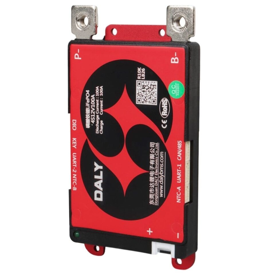 DALY LFP 4S 12V 100A LiFePO4 Smart Akıllı BMS Pil Koruma Modülü