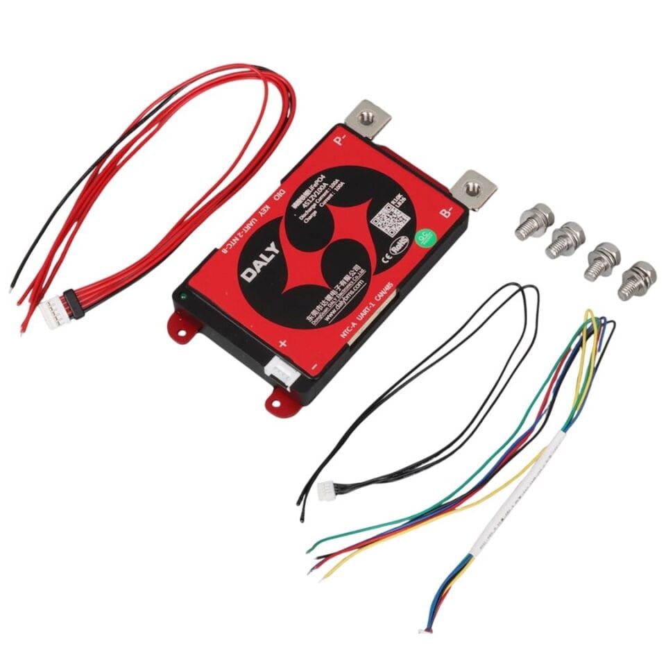 DALY LFP 4S 12V 100A LiFePO4 Smart Akıllı BMS Pil Koruma Modülü