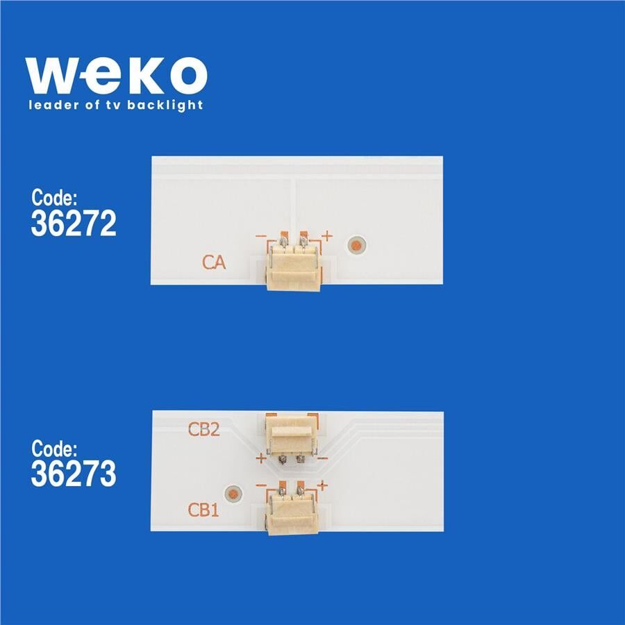 Wkset-5599 36272X2 36273X1 Js-D-Jp43dm (Ms-L1149L/R) 3 Adet Led Bar