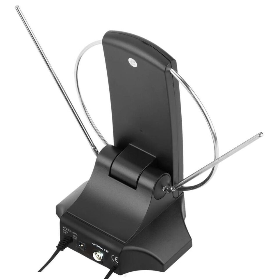Powermaster Saatli UHF-VHF TV Üstü Anten İç Mekan TV Anteni