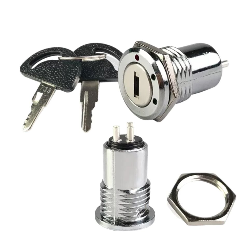 Powermaster IC-195B Anahtarlı Switch 3 Kademeli 16mm