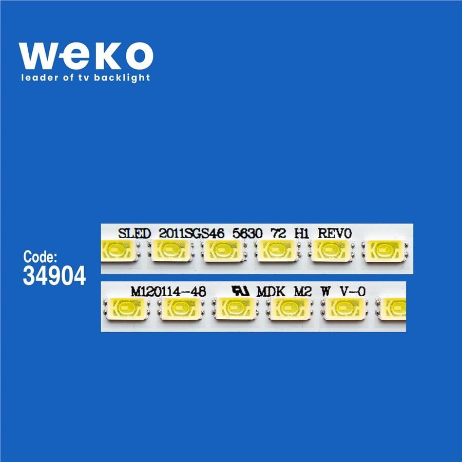 Wkset-5635 34904X2 Sled 2011Sgs46 5630 72 H1 Rev0 2 Adet Led Bar (72Led)