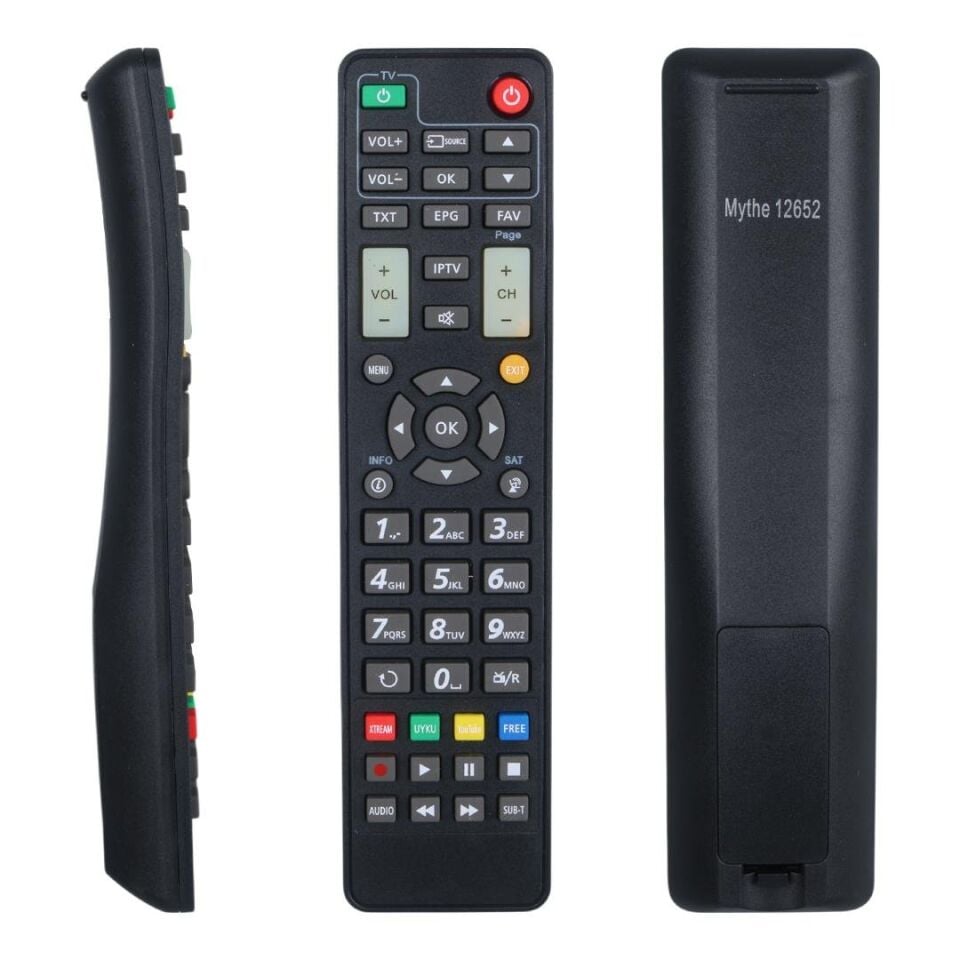 Sunplus Astra - Space IP Tv Tuşlu Uydu Kumandası