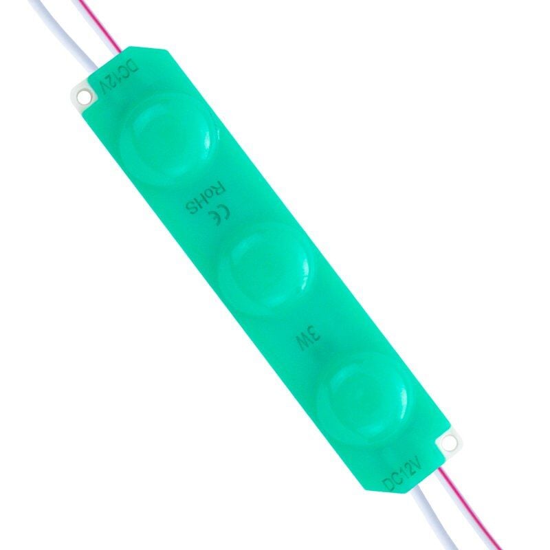 Powermaster 12 Volt 3 Watt Yeşil 93 X 21 Mm Modül Led