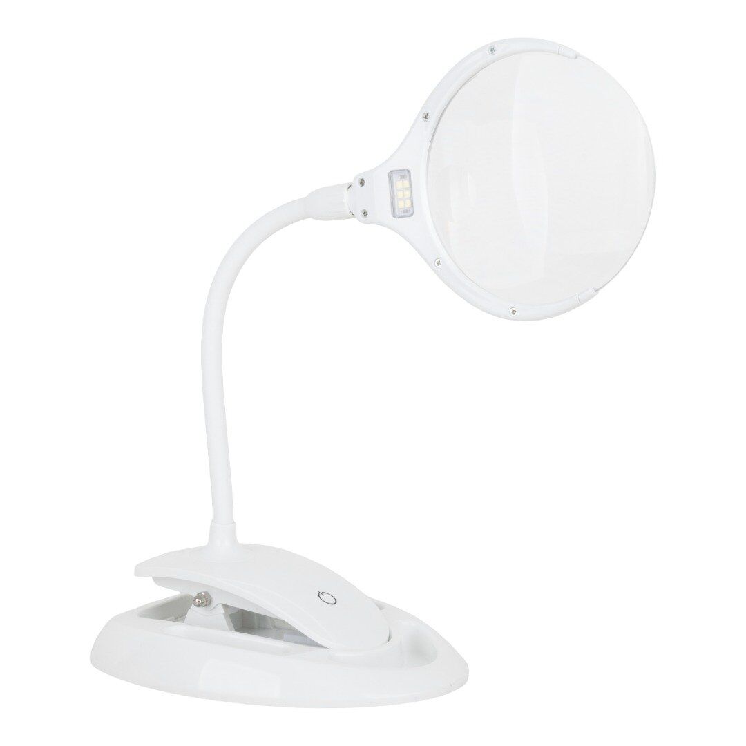 PowerMaster PM-20116 Şarjlı LED'li Mercekli Masa Lambası Büyüteç
