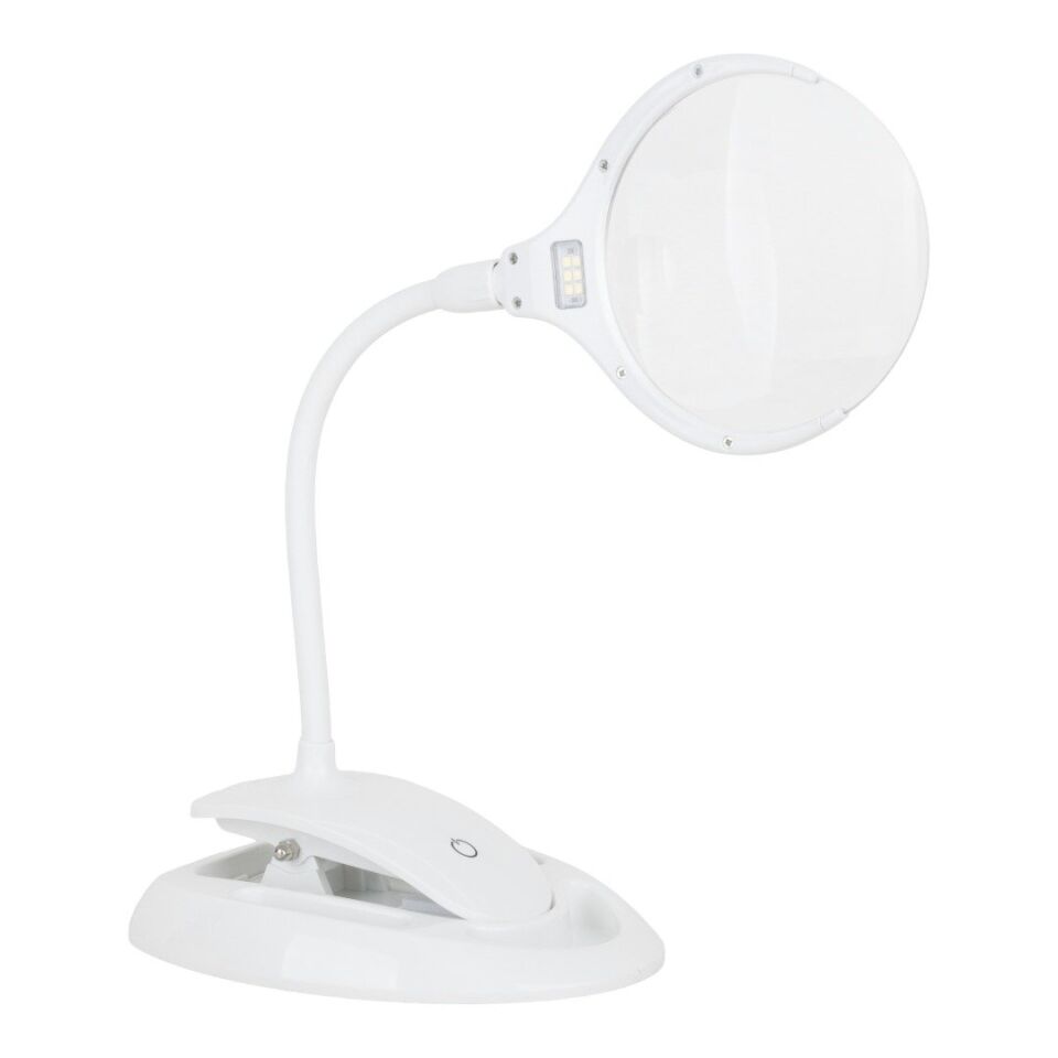 PowerMaster PM-20116 Şarjlı LED'li Mercekli Masa Lambası Büyüteç