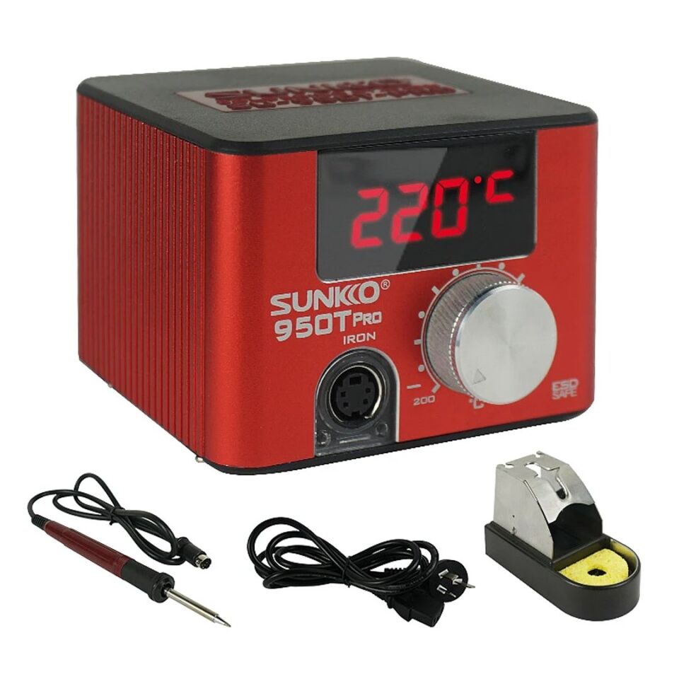 Sunkko 950T-Pro Isı Ayarlı Dijital Ekranlı Havya İstasyonu
