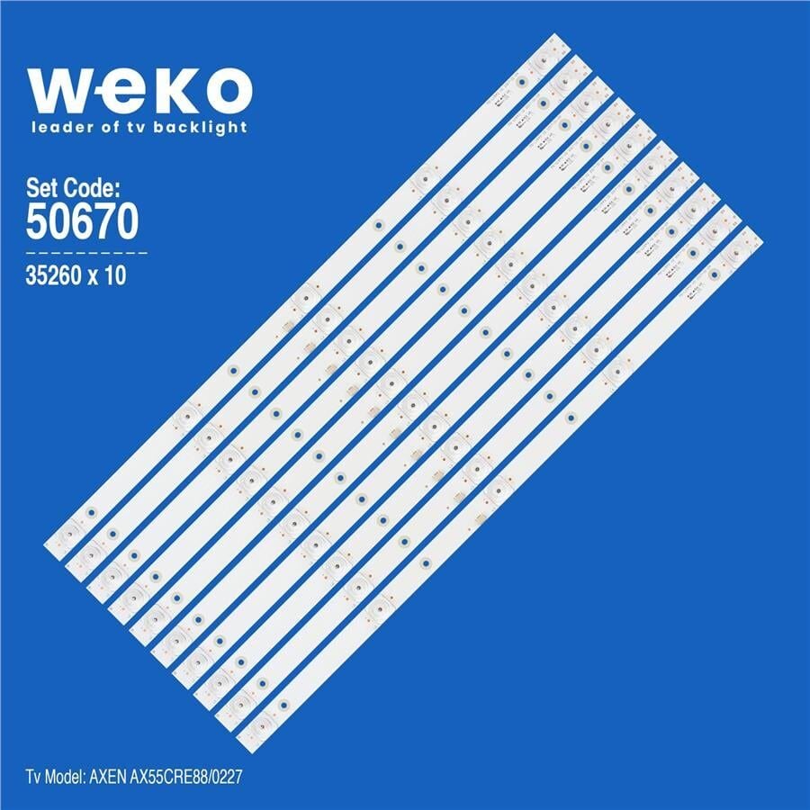 Wkset-5670 35260X10 Ms-L1543 V2 - A3 10 Adet Led Bar