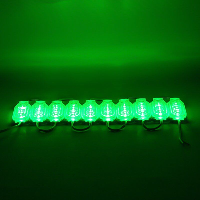Powermaster 12 Volt 0.6 Watt Yeşil 65 X 25 Mm Modül Led