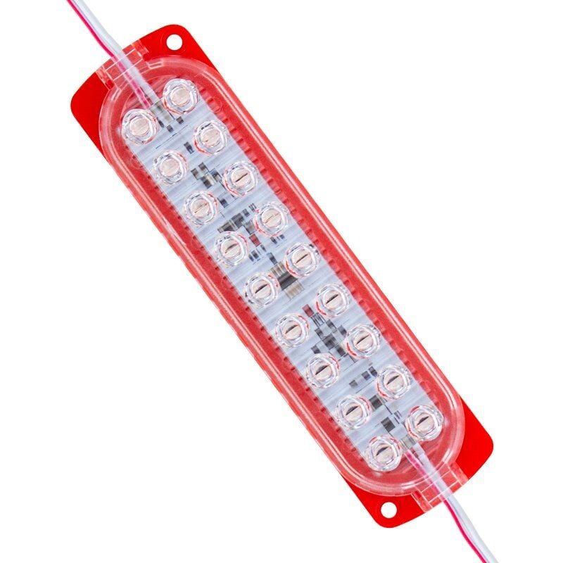 Powermaster 12 Volt 3.6 Watt Kırmızı Flaşlı Yanıp Sönen Modül Led