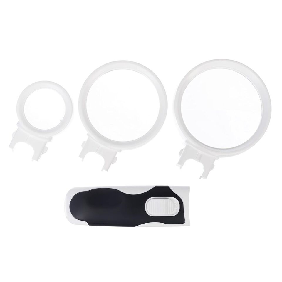 Powermaster PM-21477 2 Led'li 3-10-16x Ayarlanabilir Büyüteç