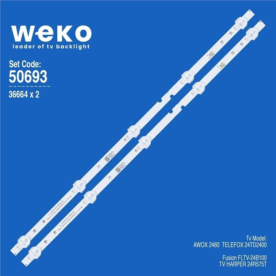 Wkset-5693 36664X2 Jl.D23651235-269As-M 2 Adet Led Bar
