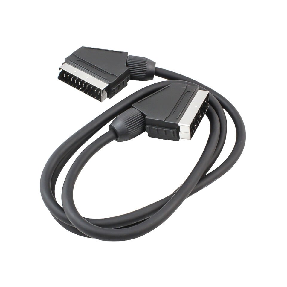 Powermaster Siyah 3 Metre Scart Scart Kablo