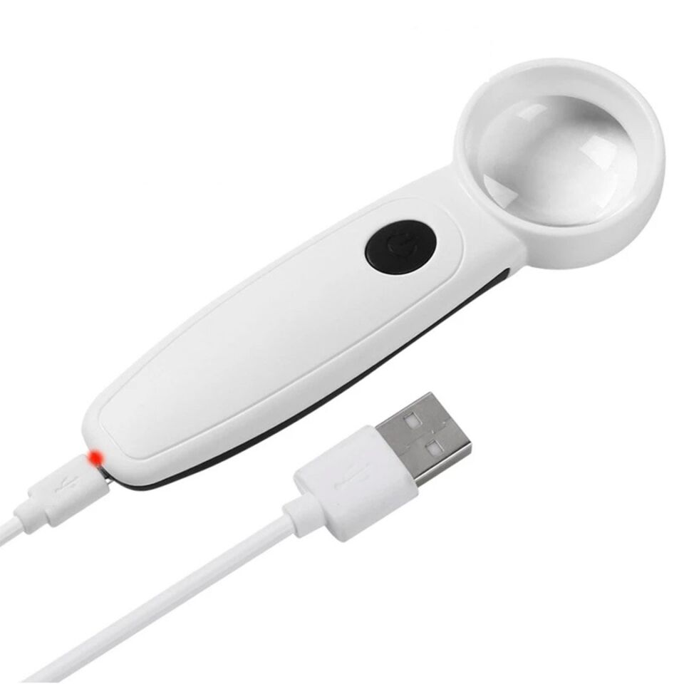 Powermaster PM-22143 USB LED Işıklı Büyüteç