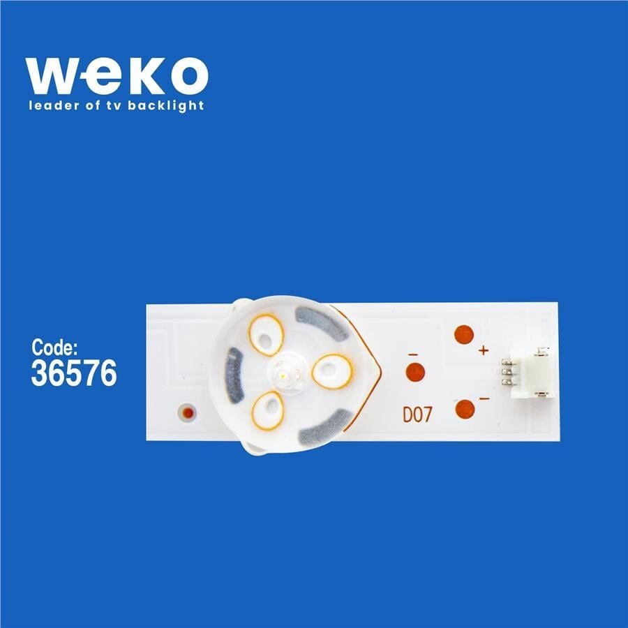 Wkset-5781 36576X3 Shineon M08-Bd40030-0701N-4311D 3 Adet Led Bar