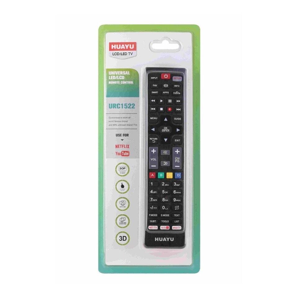 Huayu KL URC1522 Universal Tüm Markalar Lcd Led TV Kumanda