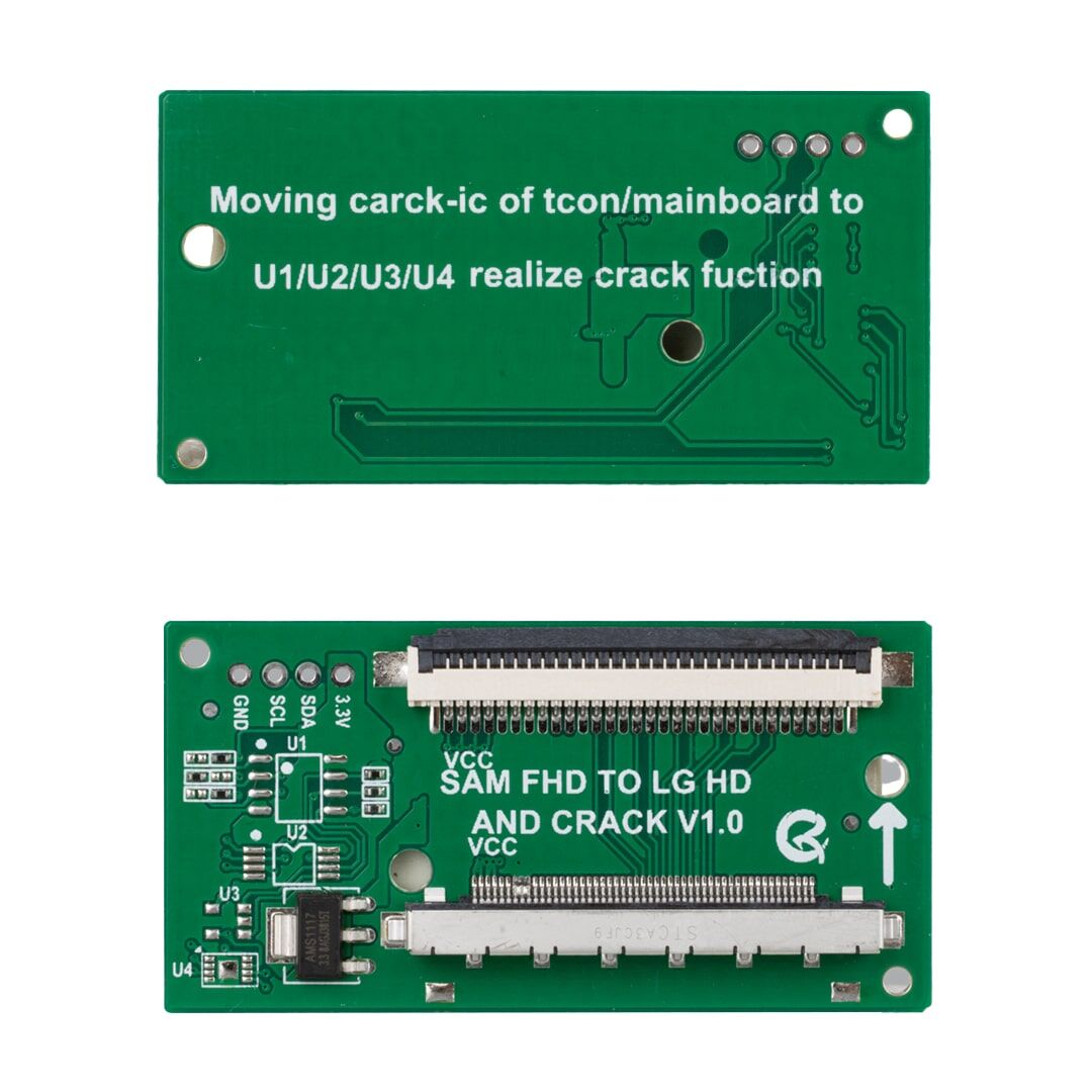 Lcd Panel Flexi Repair Kart Sony Fhd To Hd Lvds To Fpc Sam Fhdv To Lg Hd Qk0815a