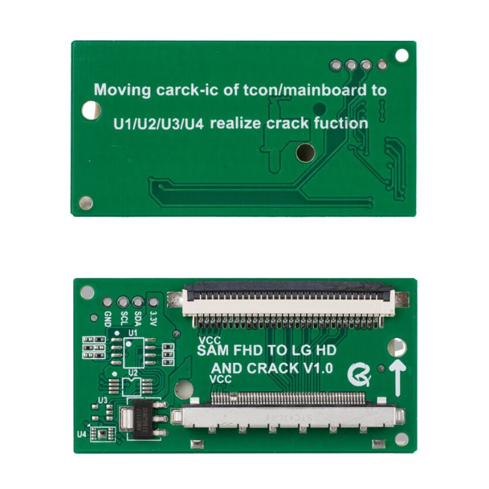 Lcd Panel Flexi Repair Kart Sony Fhd To Hd Lvds To Fpc Sam Fhdv To Lg Hd Qk0815a