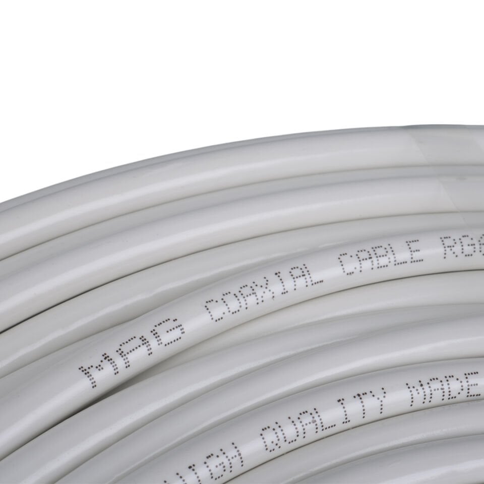 Mag RG6-U4 Plus Trishield Anten Kablosu 100 Metre