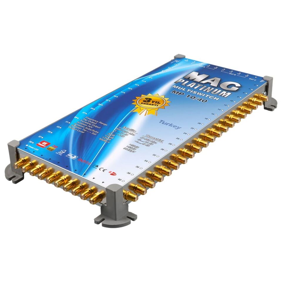 MAG Platinum MP 10/40 Multiswitch Merkezi Uydu Santrali
