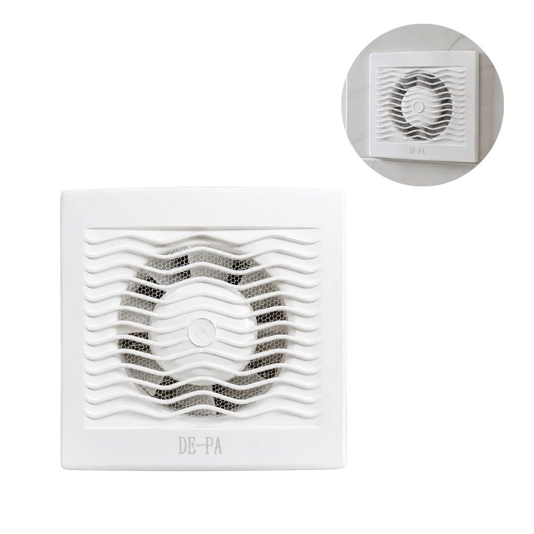 De-Pa 11148 Q100 100'Lük Banyo Tuvalet Aspiratör