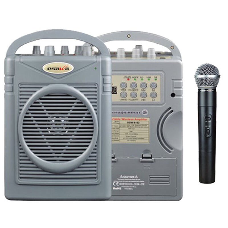 Osawa OSW-8102E 50W USB/SD EL Mik Seyyar Mevlüt Anfisi