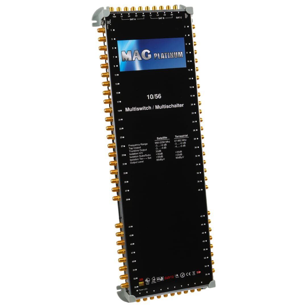 MAG Platinum MP 10/56 Multiswitch Merkezi Uydu Santrali