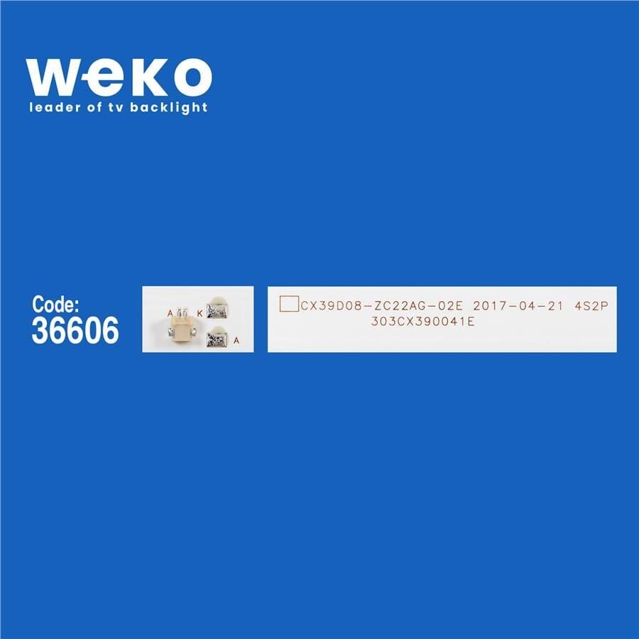 Wkset-5835 36606X3 Cx39d08-Zc22ag-02A 4S2P 303Cx390041 A 3 Adet Led Bar