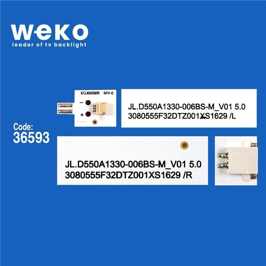 Wkset-5837 36593X5 Jl.D550A1330-006Bs-M_V01 5.0 3080555F30dtz001 5 Adet Led Bar