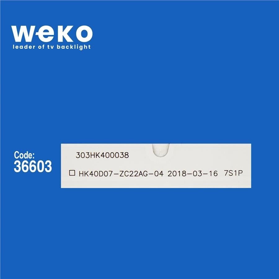 Wkset-5841 36603X3 Hk40d07-Zc22ag-04 7S1P 303Hk400038 3 Adet Led Bar