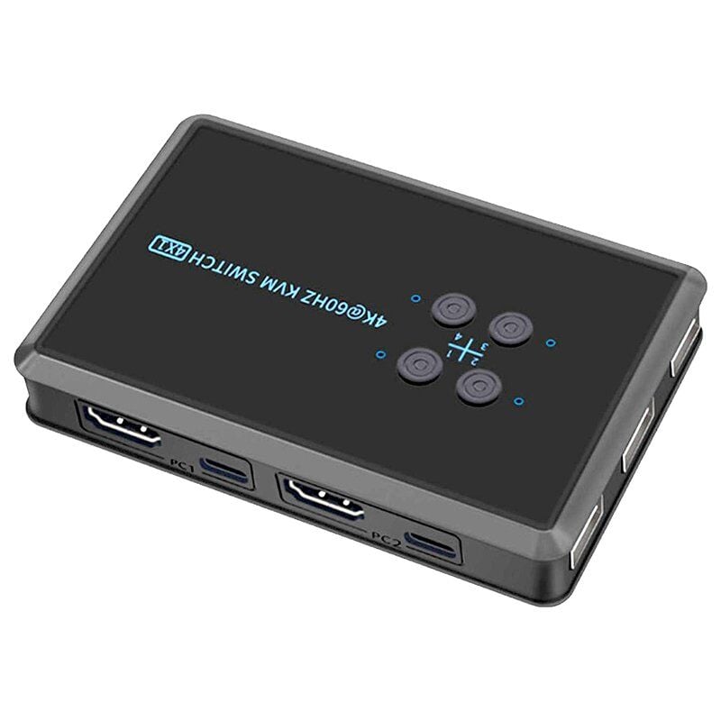 PowerMaster PM-12016 4K HDMI 4 Kanal KVM Switch