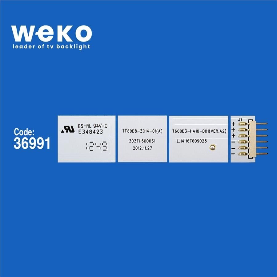Wkset-6286 36991X14 Tf60d08-Zc14f-02 303Th60032 14 Adet Led Bar