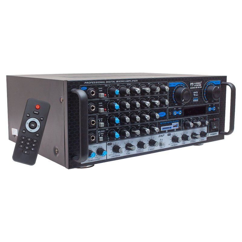 Magicvoice Mv-550 2x100 Watt Usb-Sd-Bluetooth- Balans Trafosuz Anfi