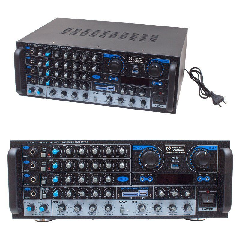 Magicvoice Mv-550 2x100 Watt Usb-Sd-Bluetooth- Balans Trafosuz Anfi