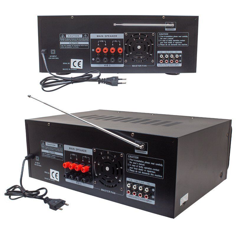 Magicvoice Mv-550 2x100 Watt Usb-Sd-Bluetooth- Balans Trafosuz Anfi