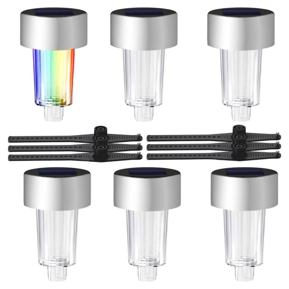 Powermaster PM-26962 Metal Gövdeli Dc 5V RGB Solar Lamba