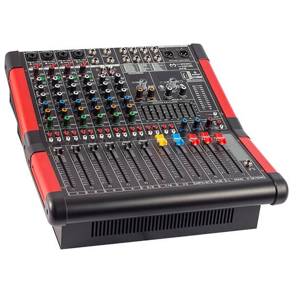 Magicvoice MV-A800 8 Kanal USB/Bluetooth Destekli Power Mixer Anfi