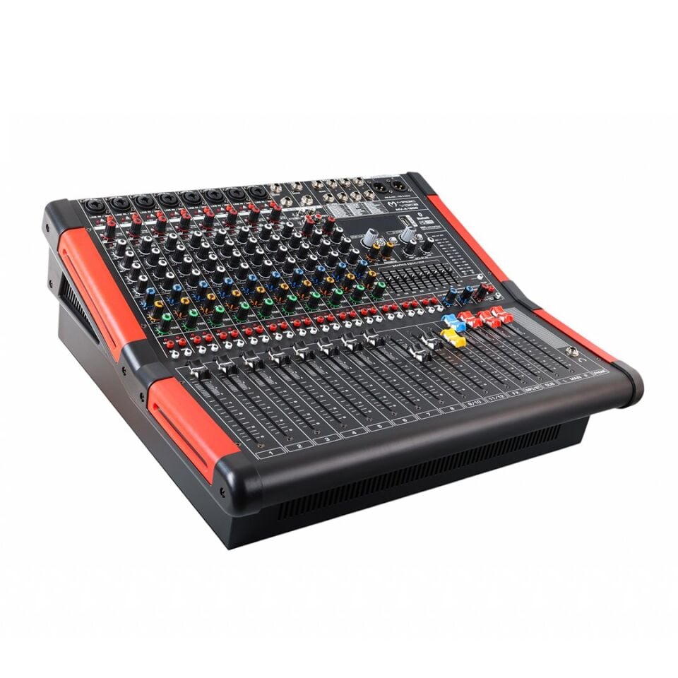 Magicvoice MV-A1200 12 Kanal USB/Bluetooth Destekli Power Mixer Anfi