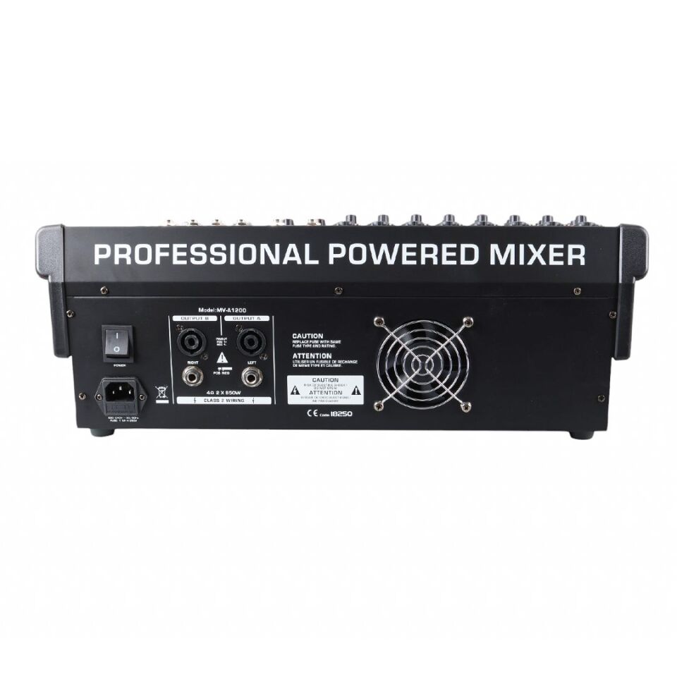 Magicvoice MV-A1200 12 Kanal USB/Bluetooth Destekli Power Mixer Anfi