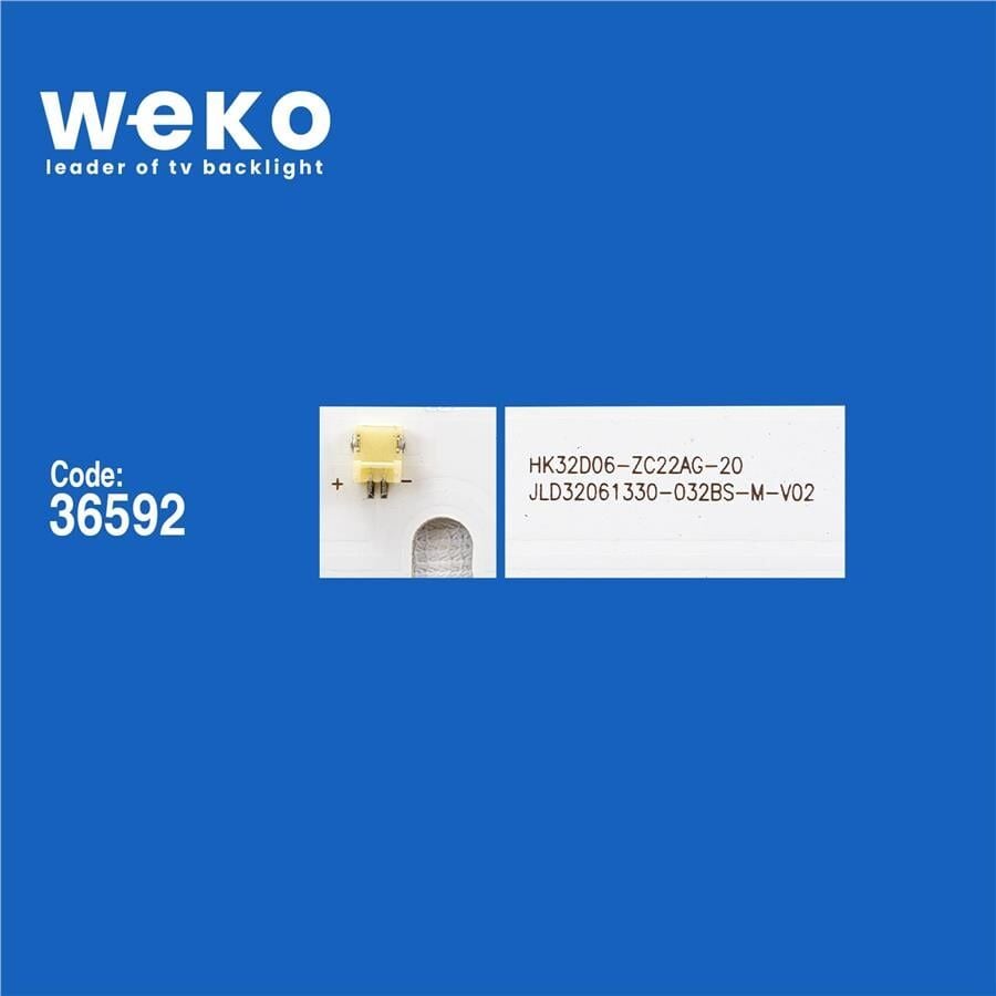 Wkset-5842 36592X2 06-32C2X6-618-M13W14-180528 261501005170 2 Adet Led Bar (3V6led61,8Cm)
