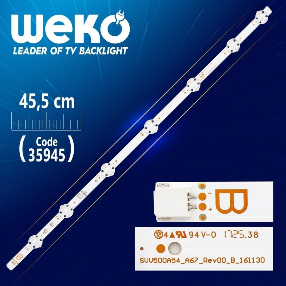 SVV500A54_A67_REV00_B_161130 - 45.5 Cm Tv Led Bar