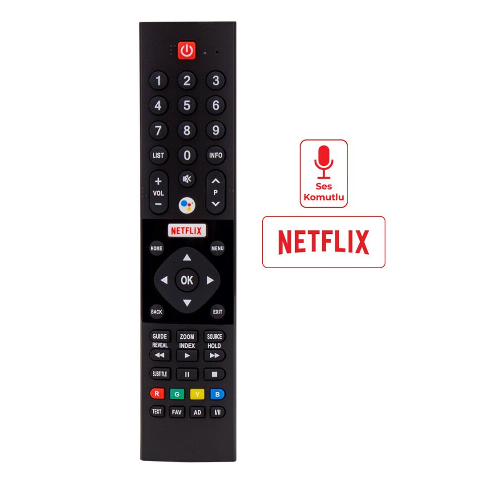 Panasonic PN-V1 Netflix Tuşlu Ses Komutlu Lcd Led Tv Kumanda